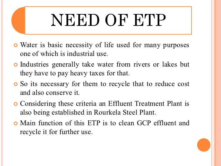 effluent treatment plant pdf