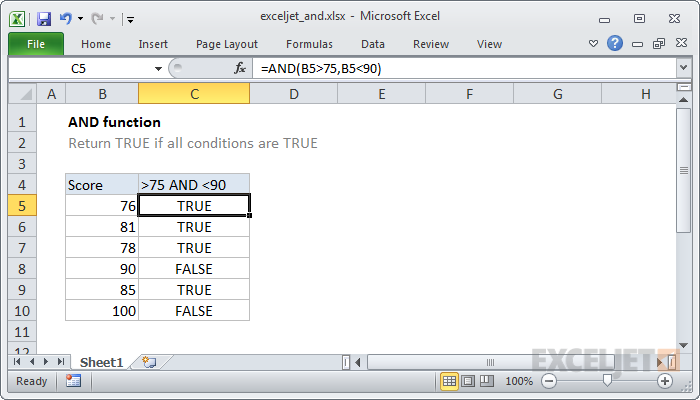 microsoft excel functions